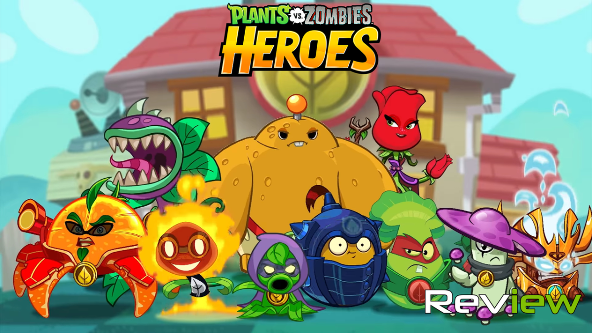 Plants vs Zombies Heroes Review Header