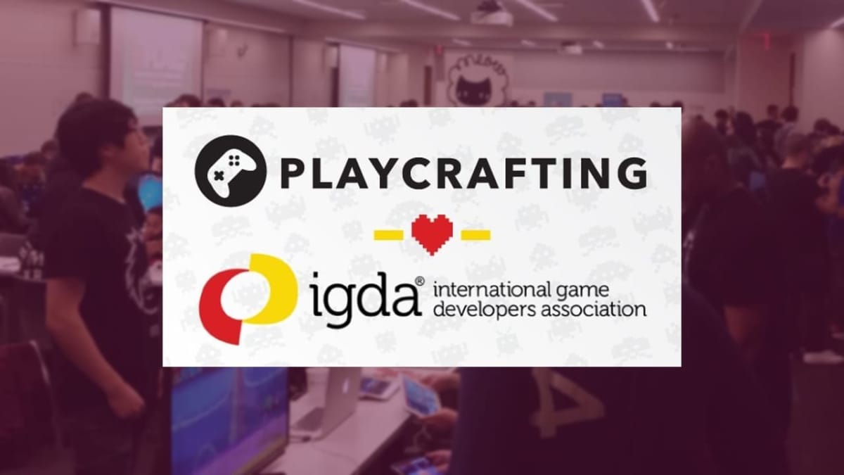 Playcrafting IGDA Partnership