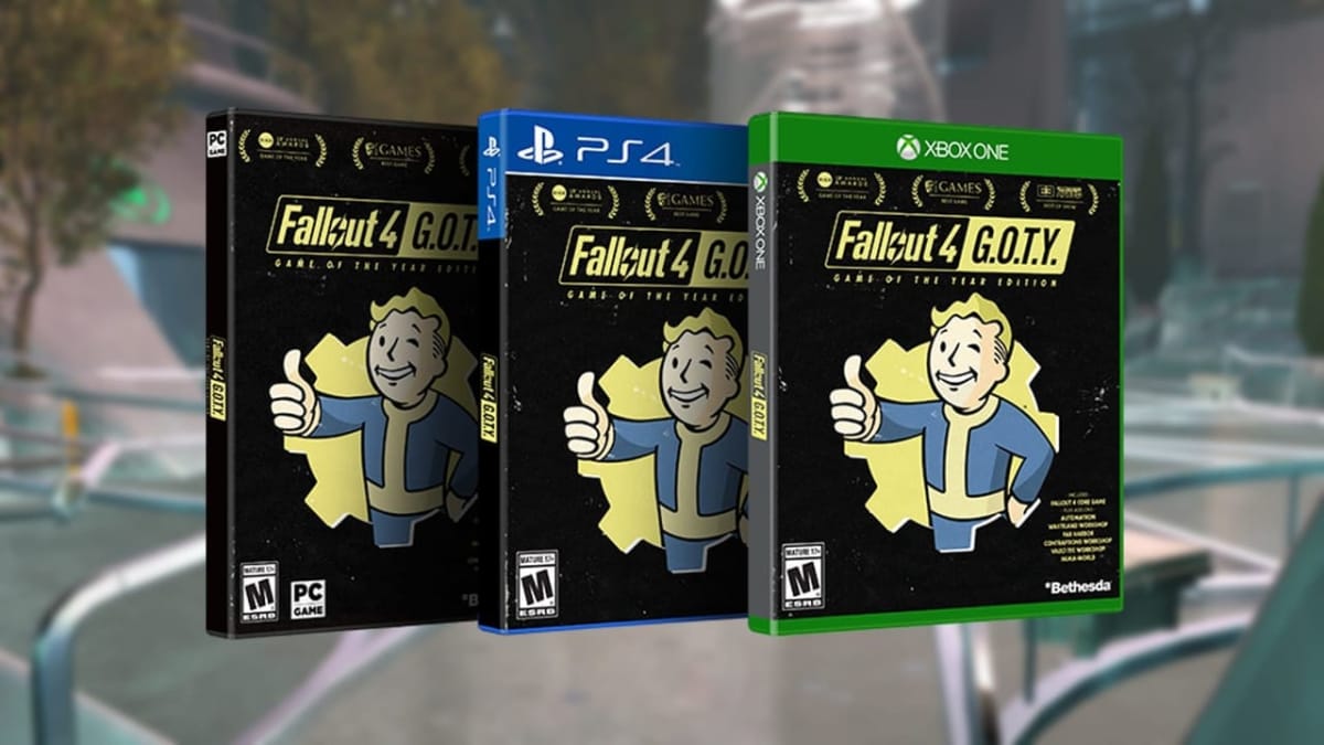 Fallout 4 Game of the Year Edition Packaging Institute