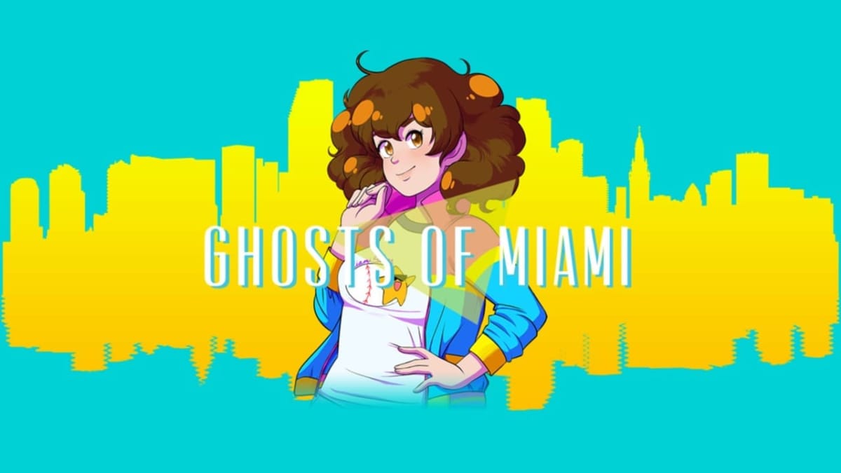 Ghosts of Miami Title Art