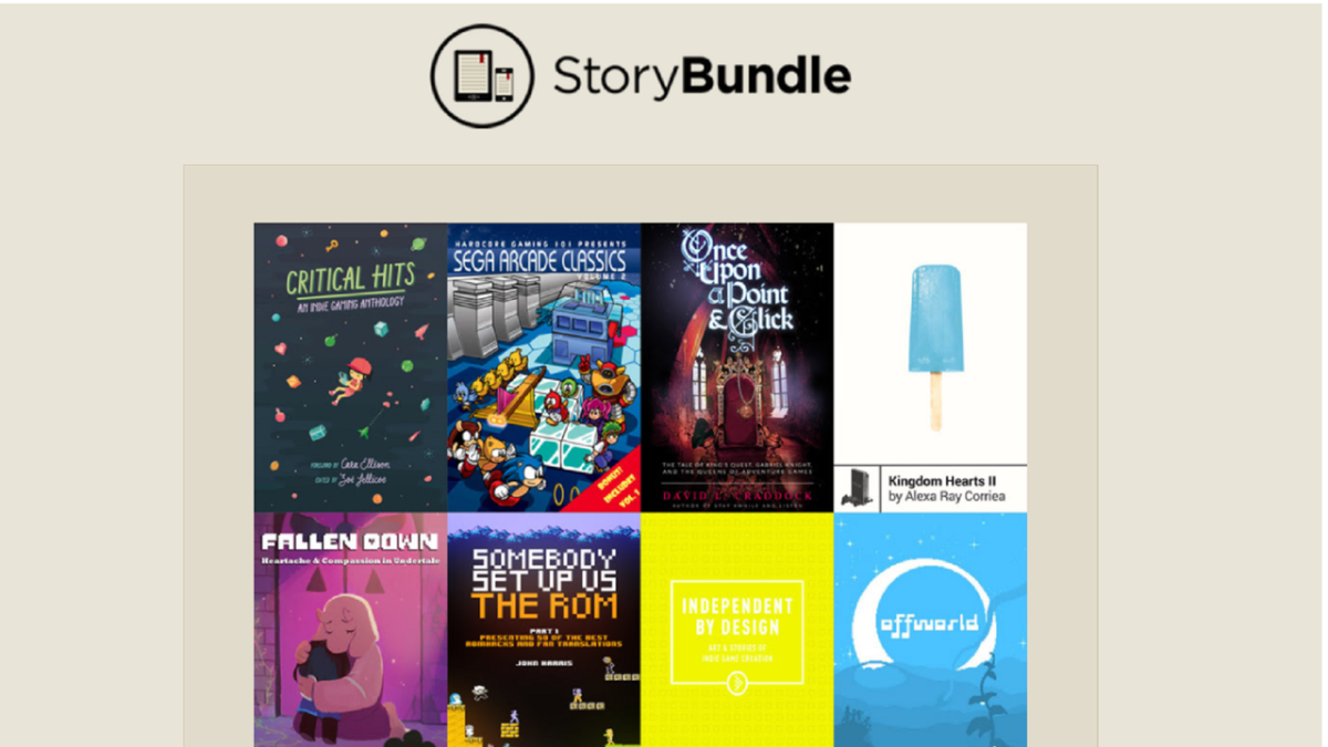 StoryBundle Video Game Bundle Undertale Novel Header