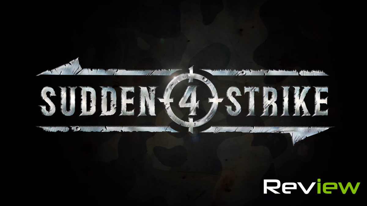 Sudden Strike 4 Review Header