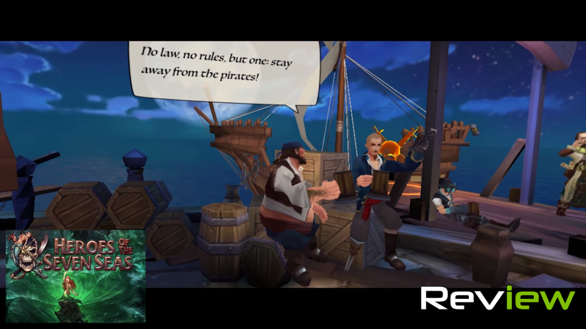 Heroes of the Seven Seas Review Header
