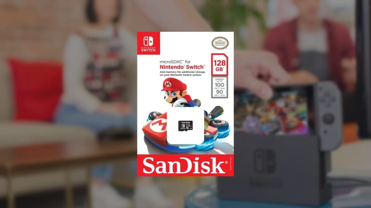 Nintendo Switch Sandisk MicroSDXC MicroSD