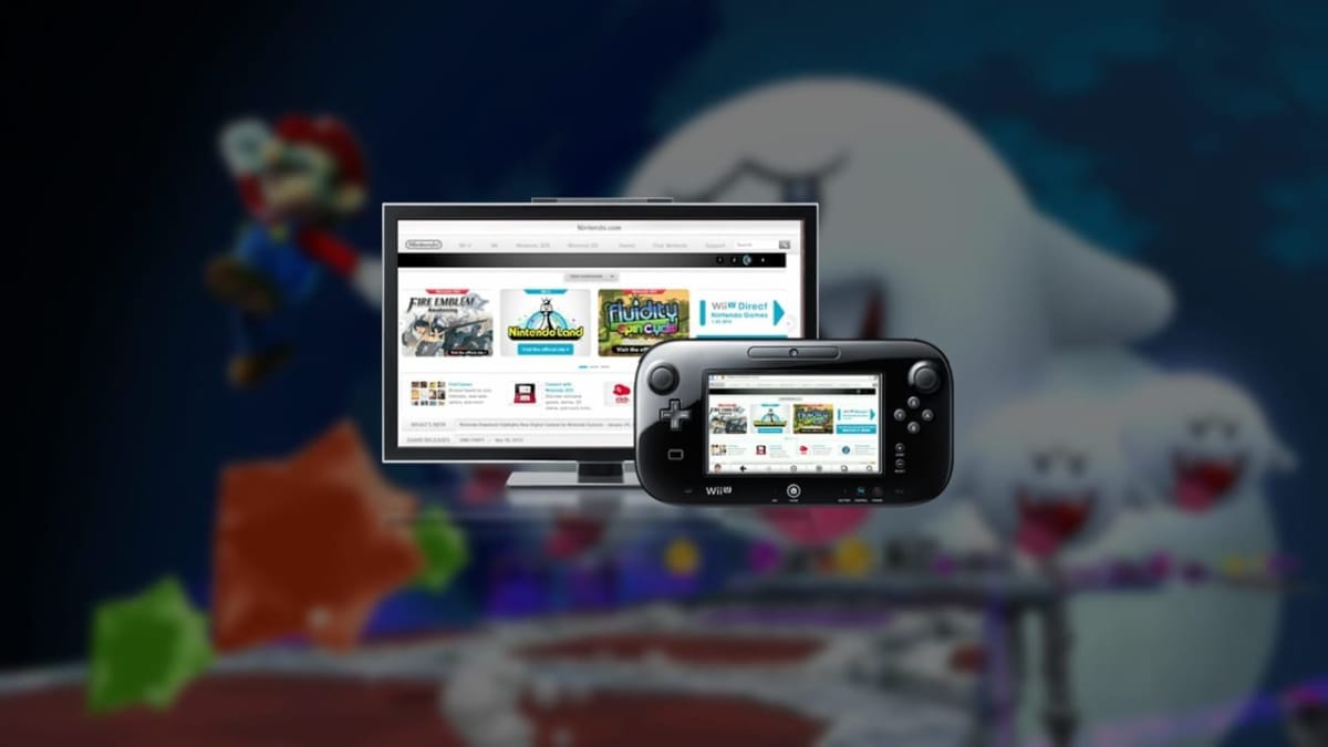 Wii U Browser Mario Background