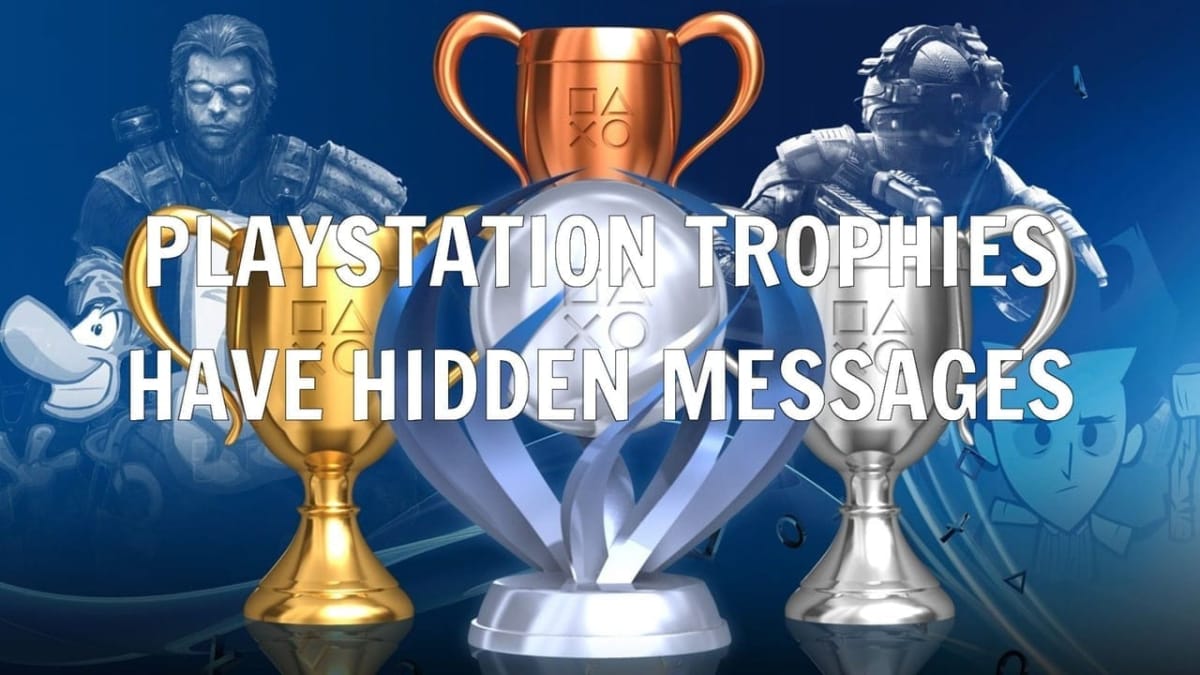 playstation trophies hidden messages