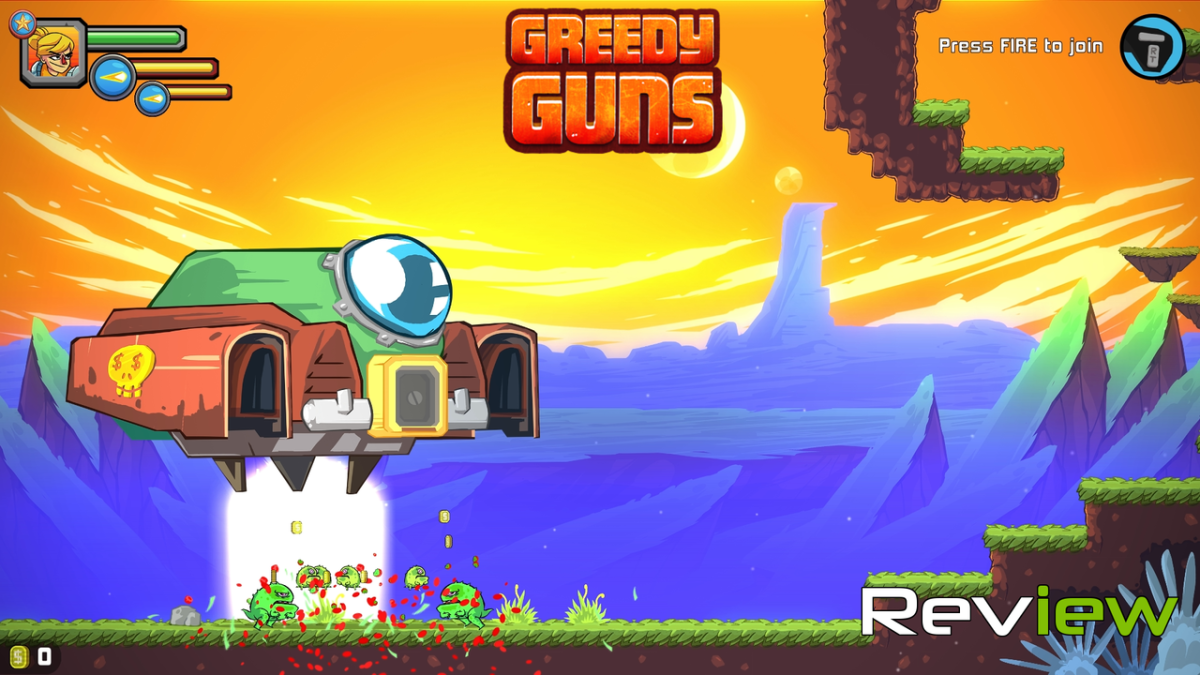 Greedy Guns Review Header