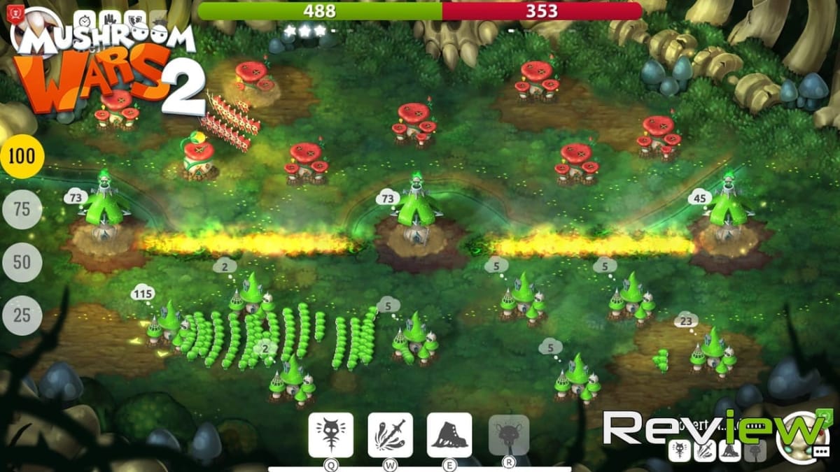 Mushroom Wars 2 Review Header