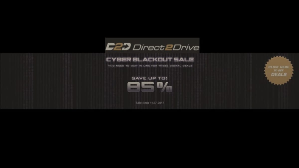 Direct 2 Drive Sale Header