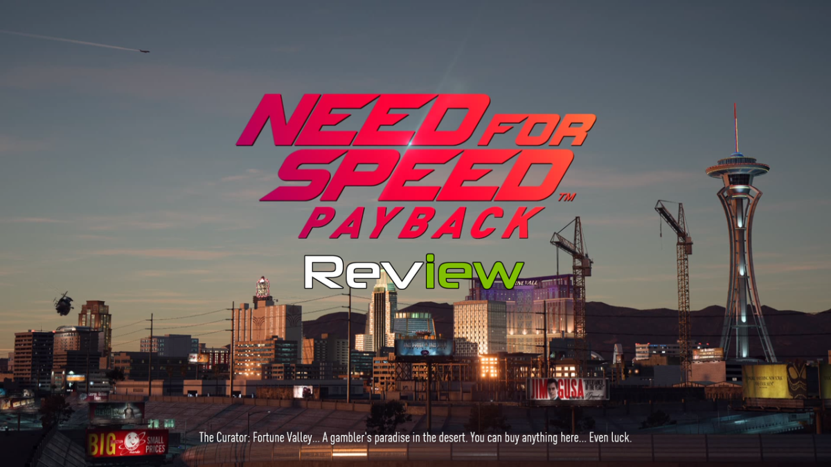 Need for Speed Payback Review Header