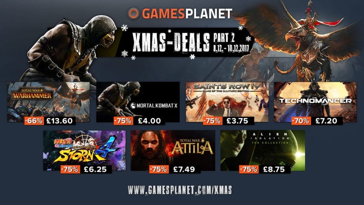 Gamesplanet Christmas Advent Sales Deals 2