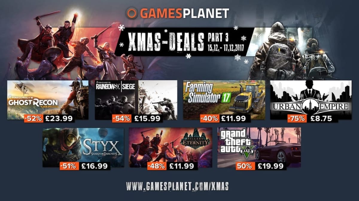 Gamesplanet Christmas Advent Sales Deals 3