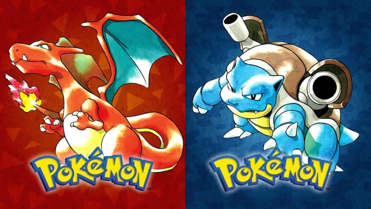 pokemon red and blue