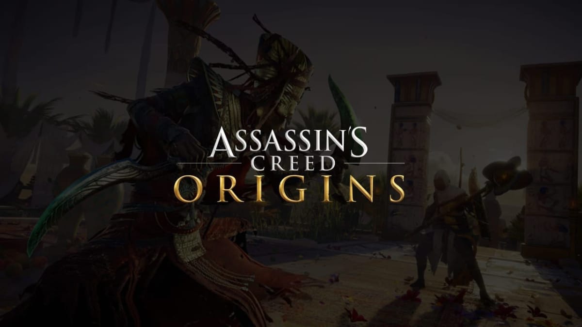 assassin's creed origins - curse of the pharaohs battle