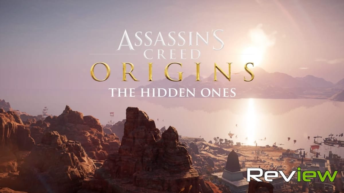 assassin's creed origins the hidden ones review header