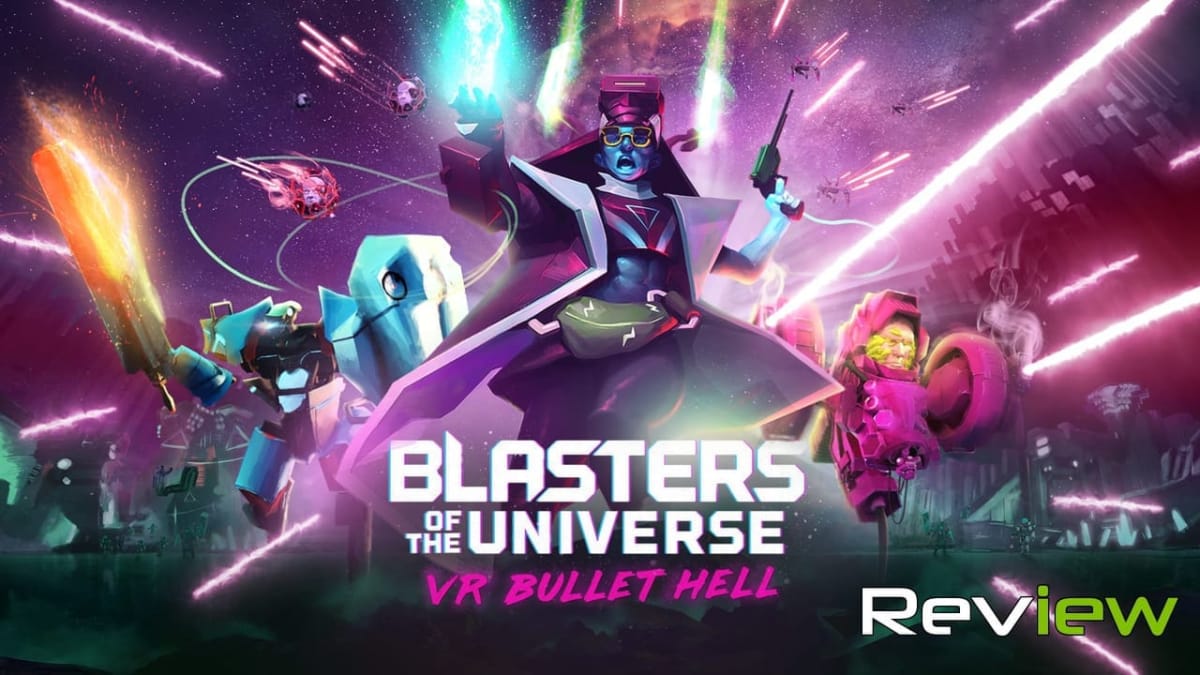 blasters of the universe review header