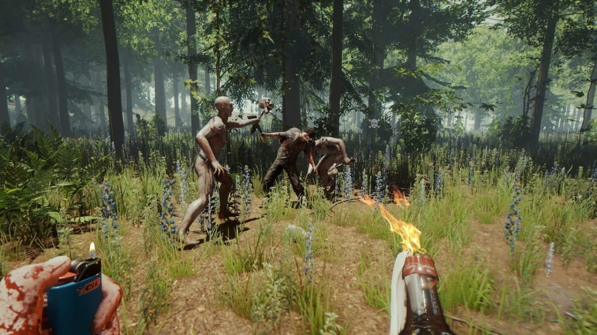 The Forest screenshot showing 