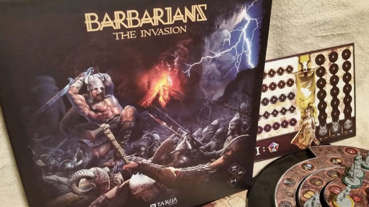 barbarians - the invasion game box