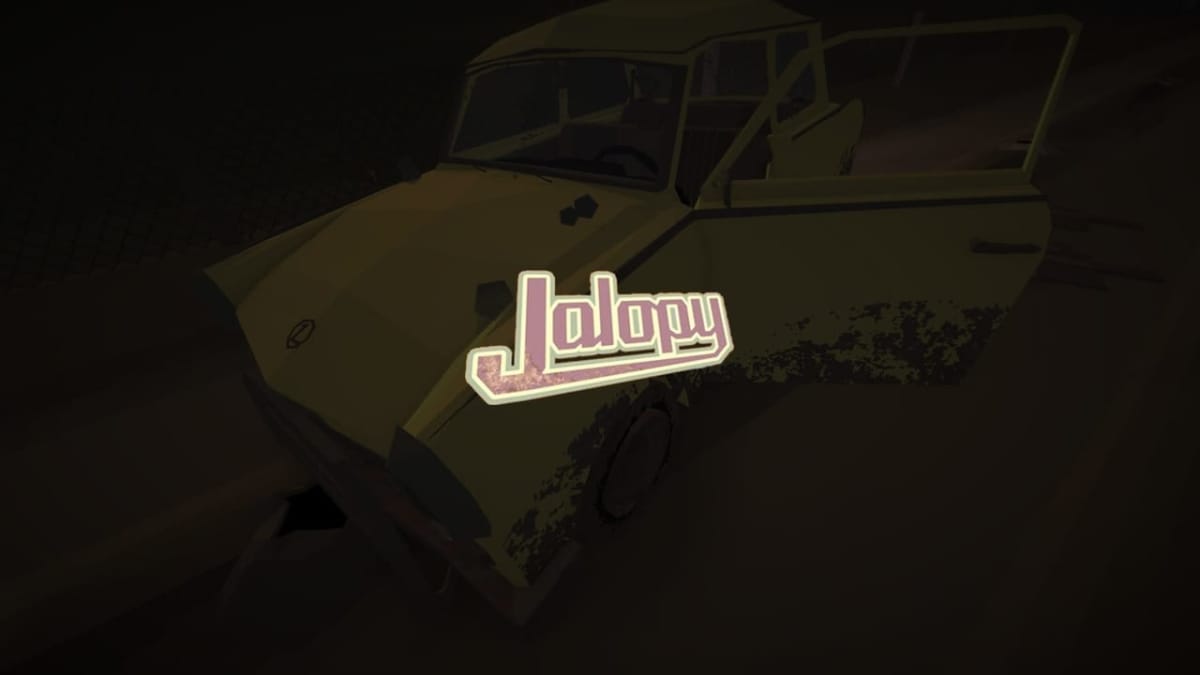 jalopy game page pothole breakdown