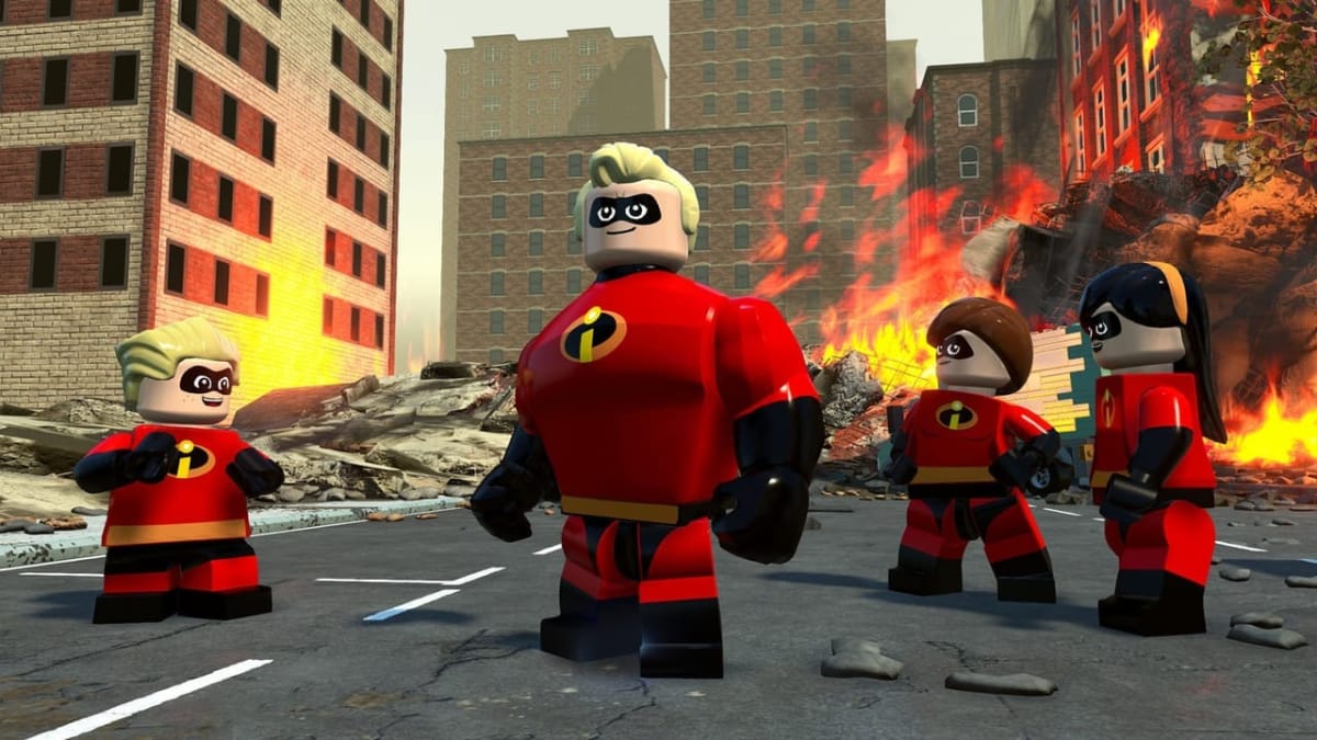 lego the incredibles family