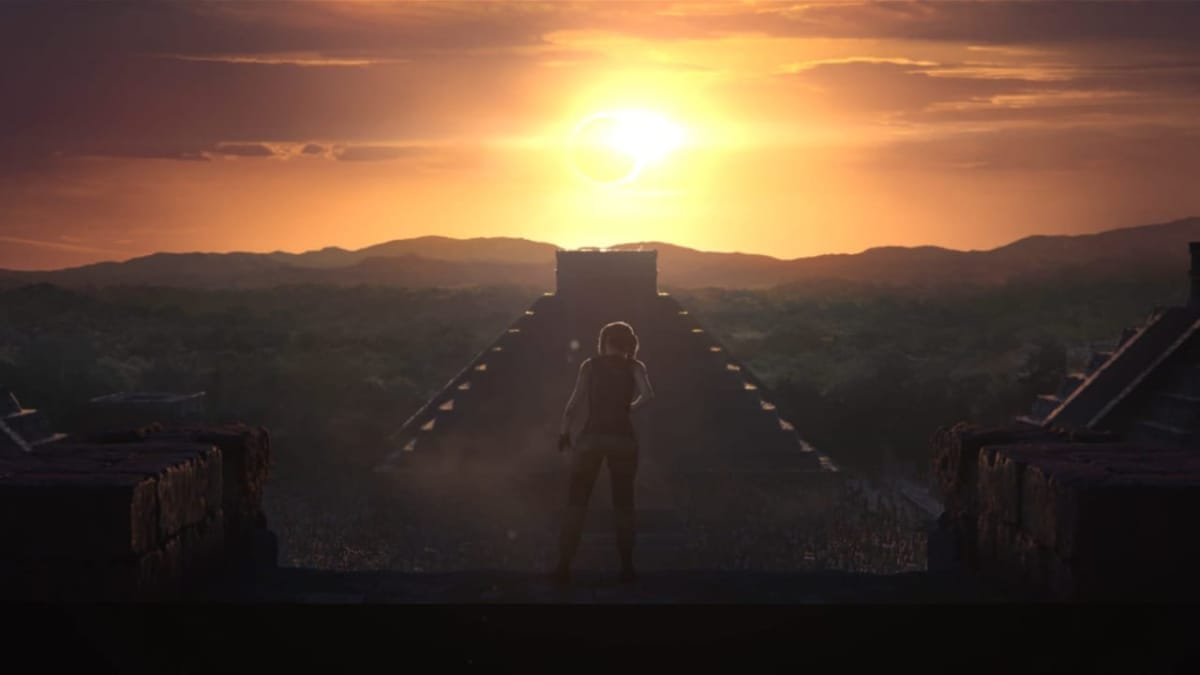 shadow of the tomb raider trailer temple sun
