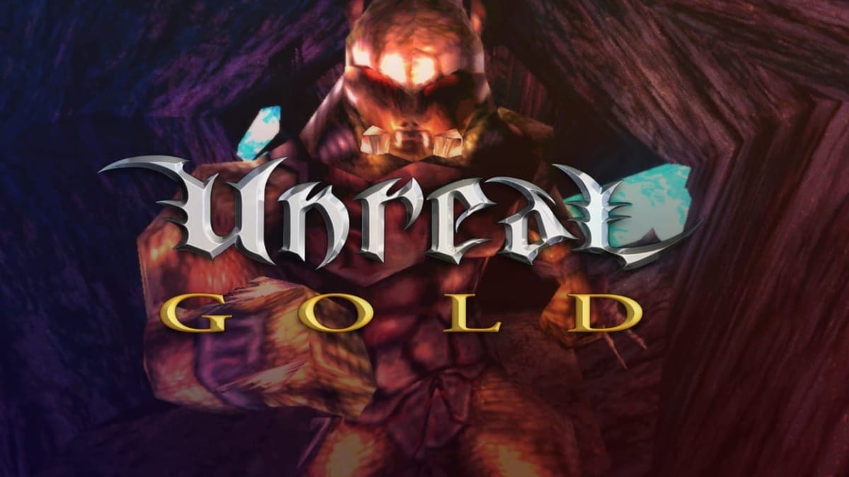 unreal gold banner gog