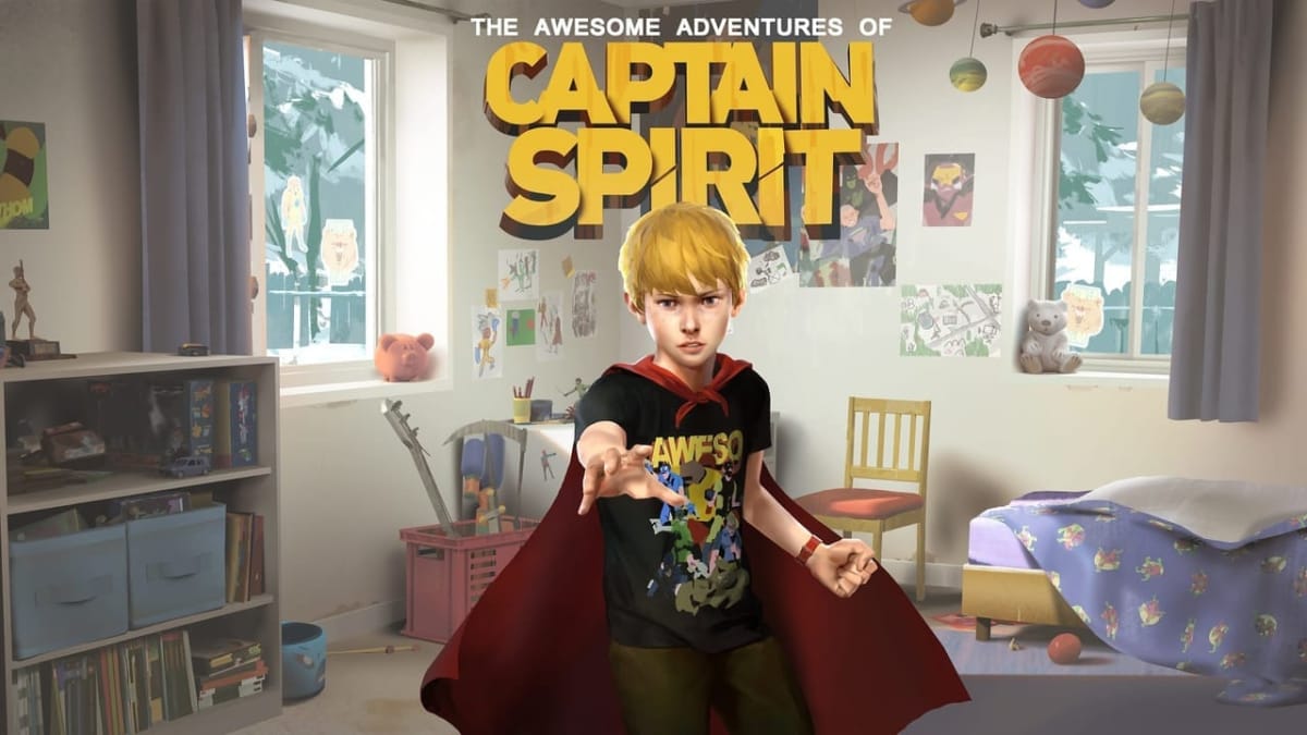 awesome adventures of captain spirit key art