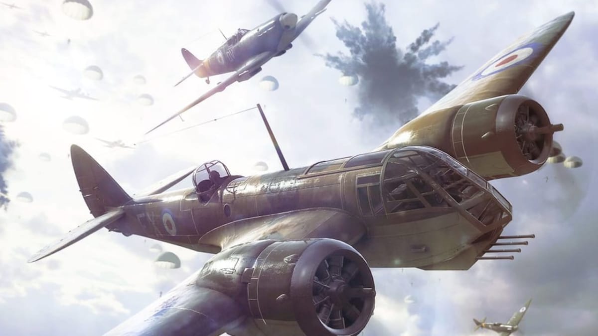 battlefield v airborne mode artwork