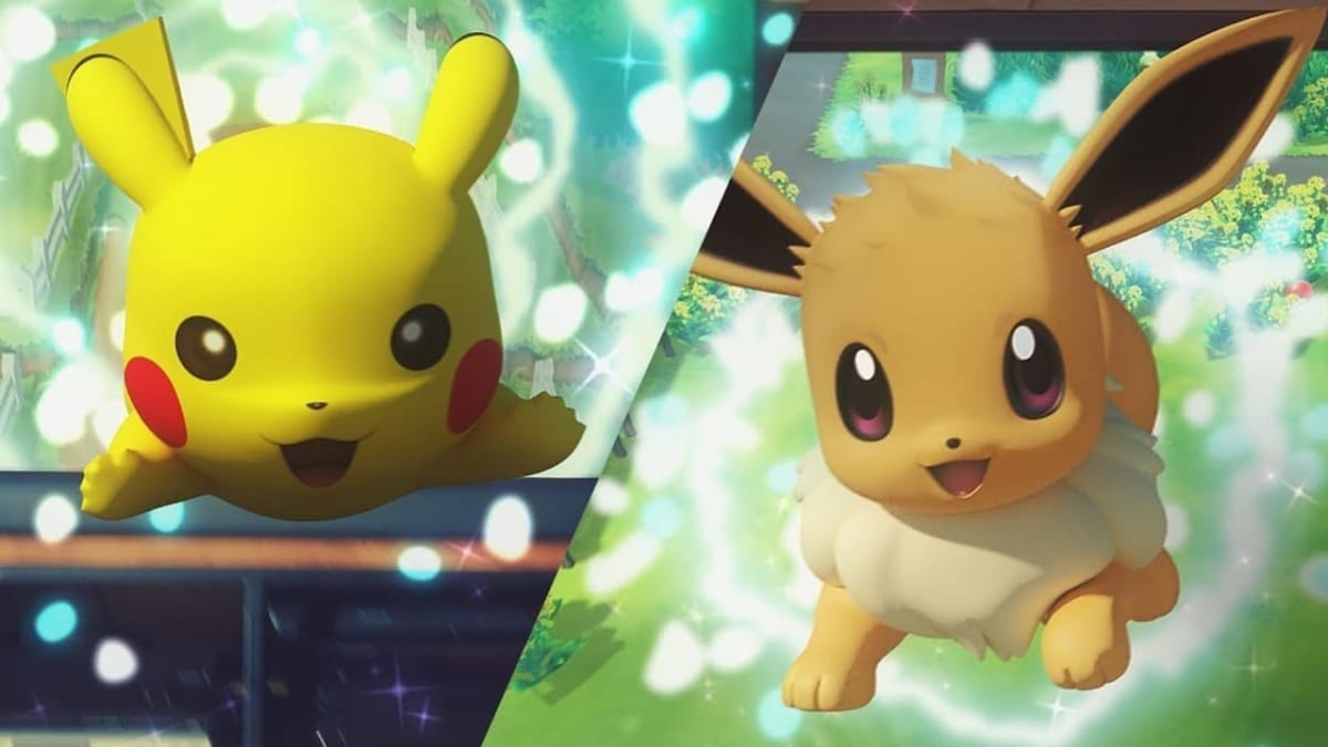 pokemon lets go pikachu and eevee