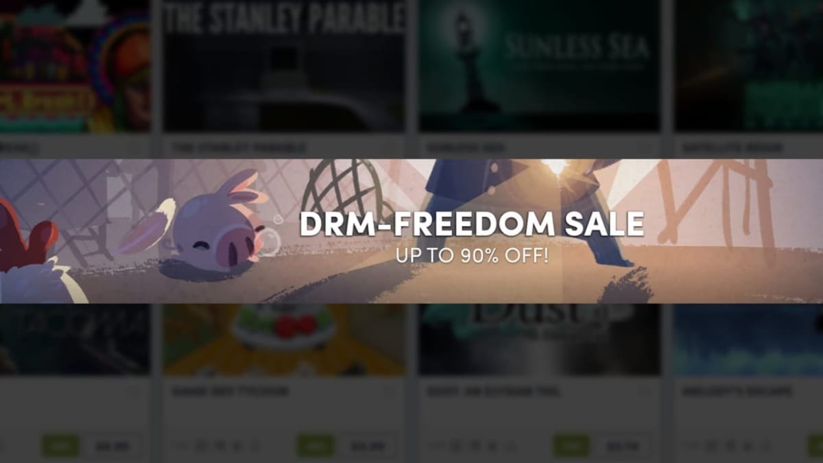 humble drm-freedom sale