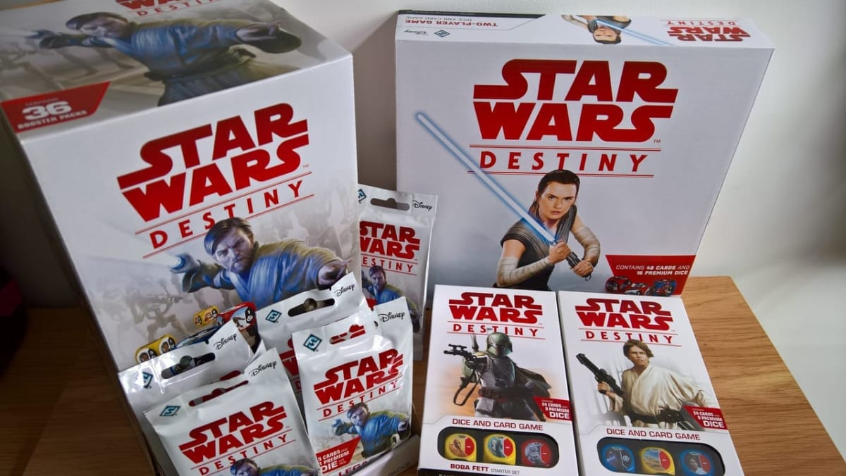 Sealed/New Star Wars Destiny Legacies Booster Packs & Display Box-36 Packs 
