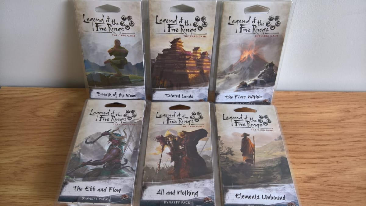 Legend of the Five Rings LCG Tainted Lands Dynasty Pack  FFG L5R New! 