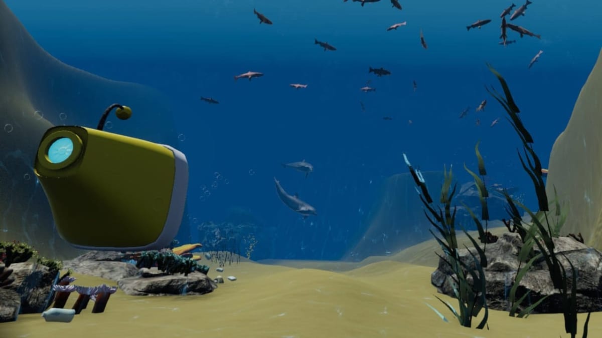 scuba the submersible's ocean odyssey - dolphin