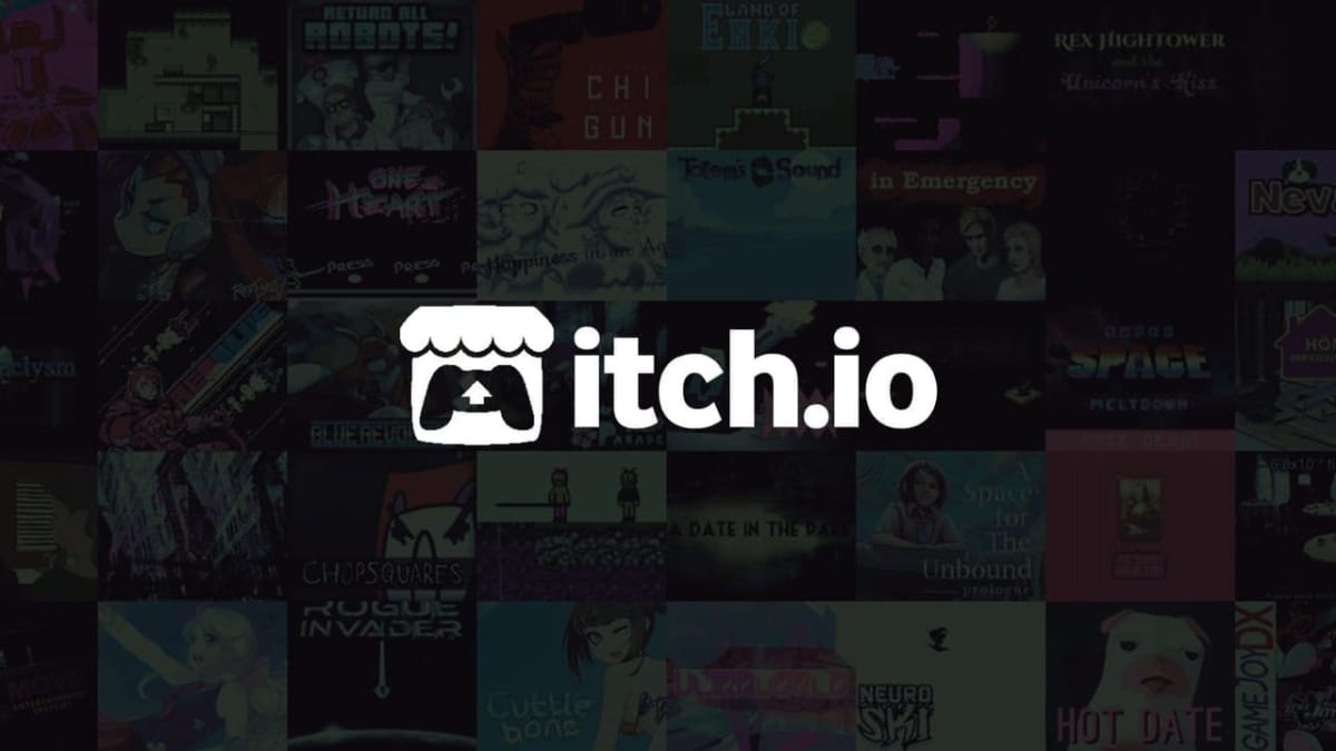 itch.io logo covers
