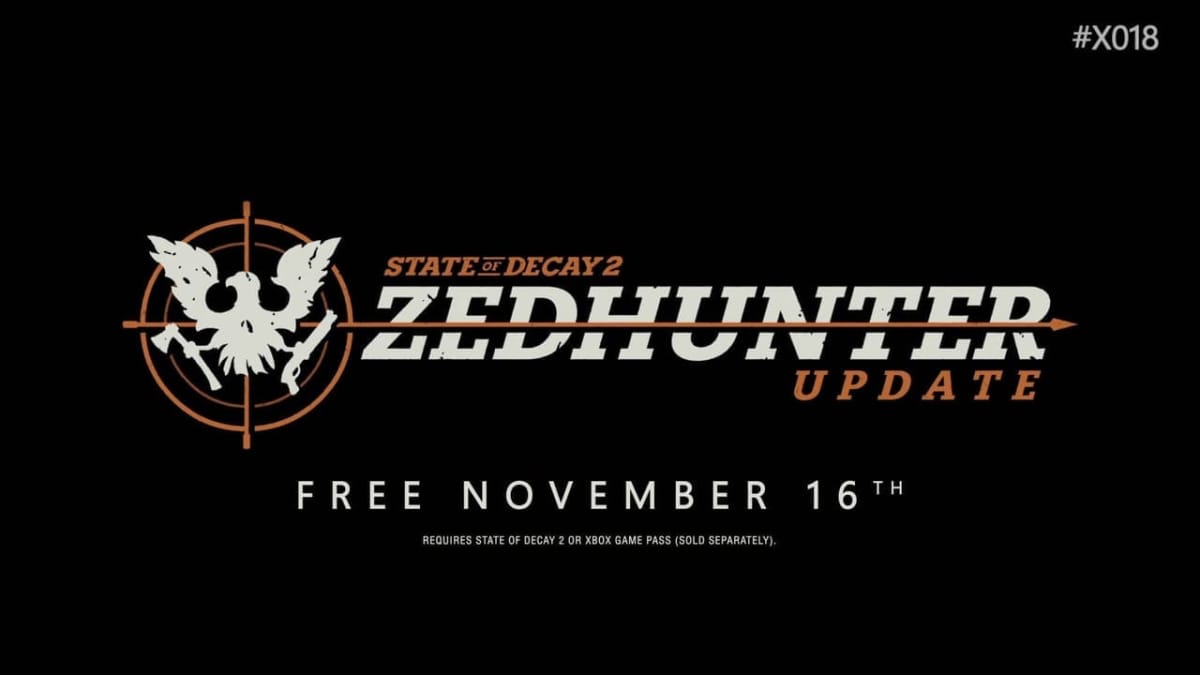 state of decay 2 zed hunter x018