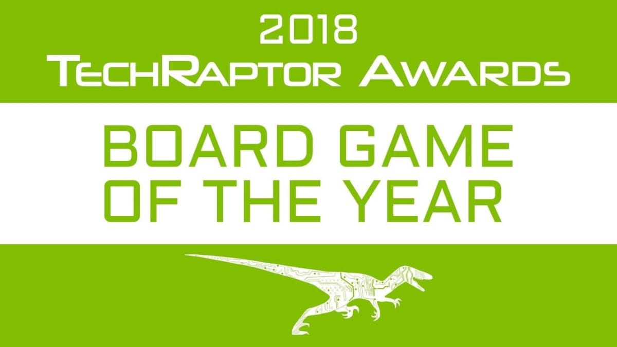 2018 techraptor awards board game of the year