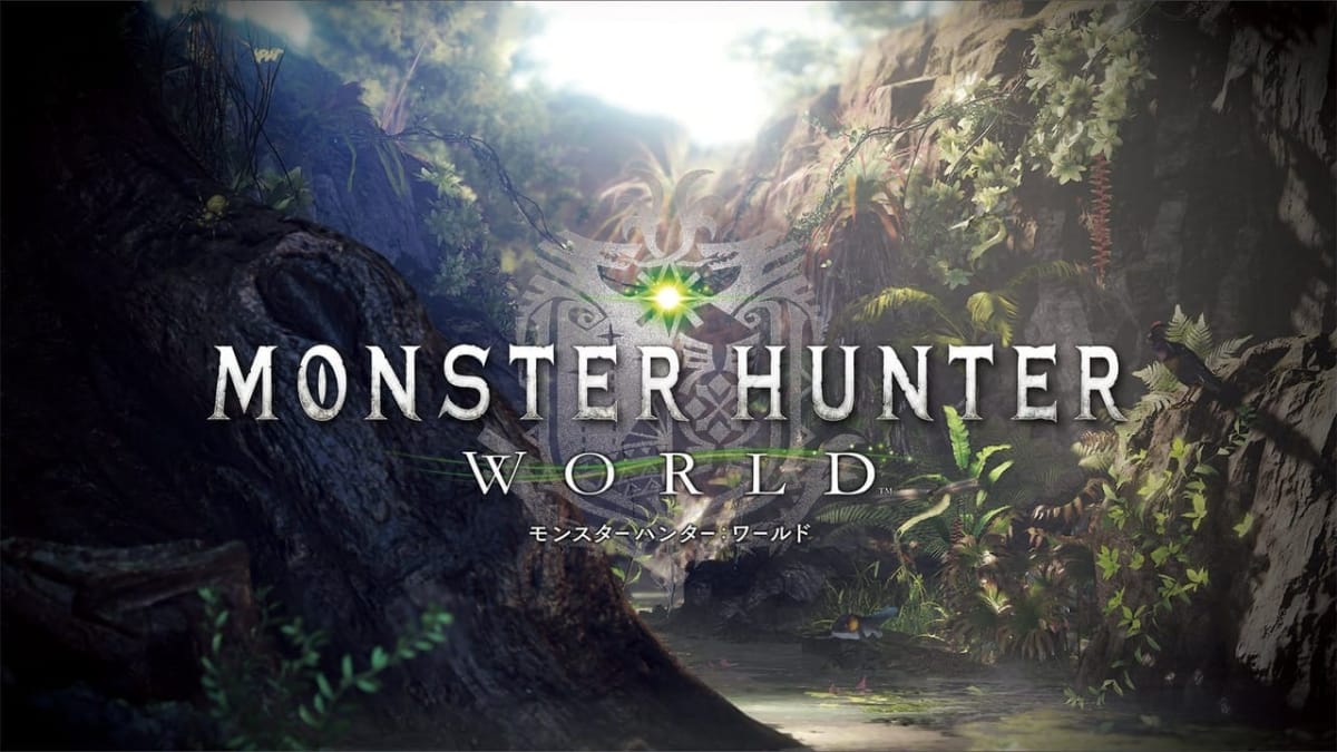 monster hunter world logo