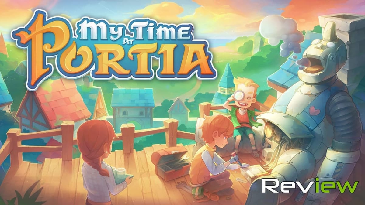 my time at portia review header