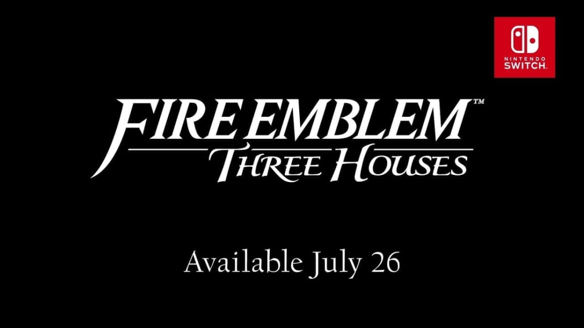 fire emblem three houses release