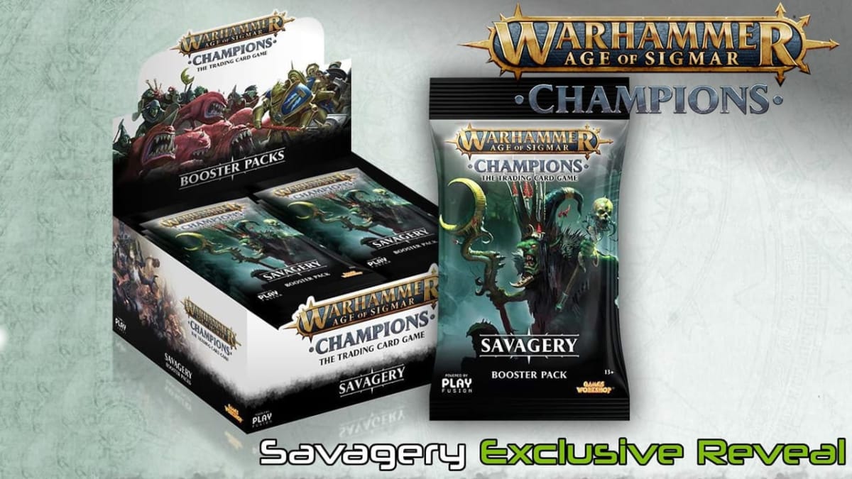 warhammer - age of sigmar - champions - savagery exclusive reveal