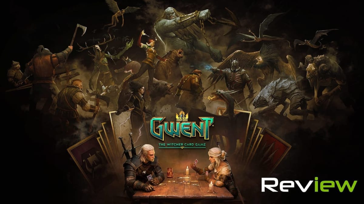 gwent the witcher card game review header