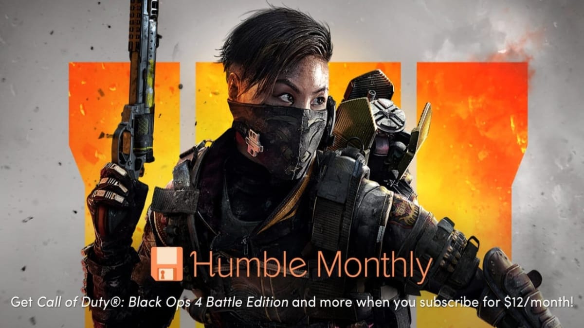 Humble Monthly May Early Unlock Call of Duty Black Ops 4 Battle Edition