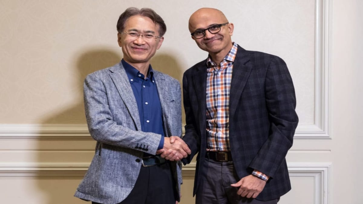 Sony And Microsoft Announce A Strategic Partnership