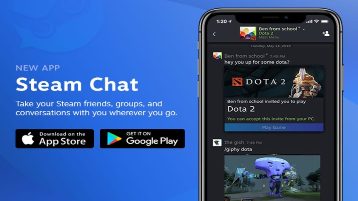 Valve Releases Standalone Steam Chat App for Android and iOS