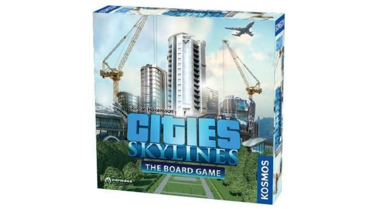 cities skylines - the board game box