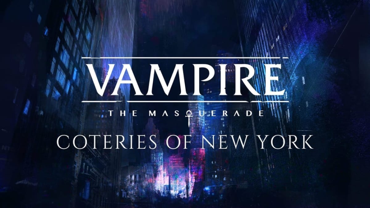 Interactive Fiction Vampire The Masquerade - Coteries of New York Announced