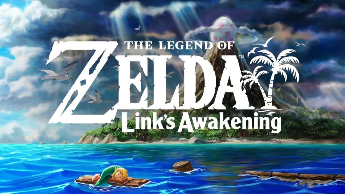 legend of zelda links awakening remake logo