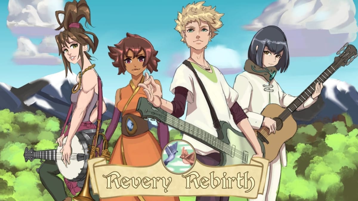 revery rebirth characters logo