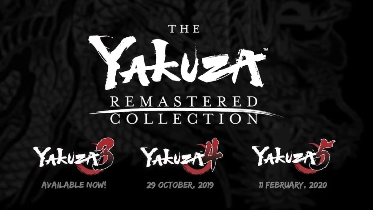 yakuza remastered collection