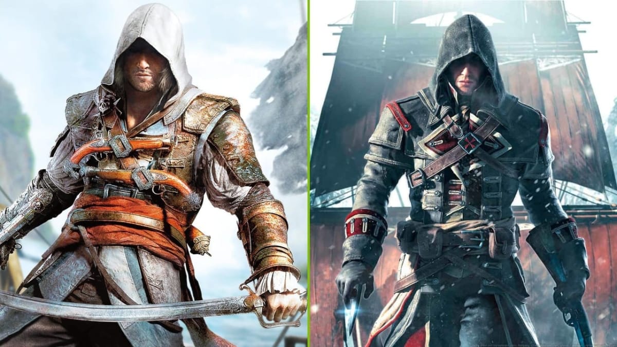 assassin's creed rogue and black flag